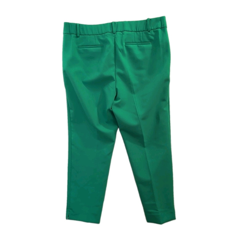 Talbots Hampshire Ankle Pant Womens 16 Green Business Casual Polished Capsule - Picture 2 of 8